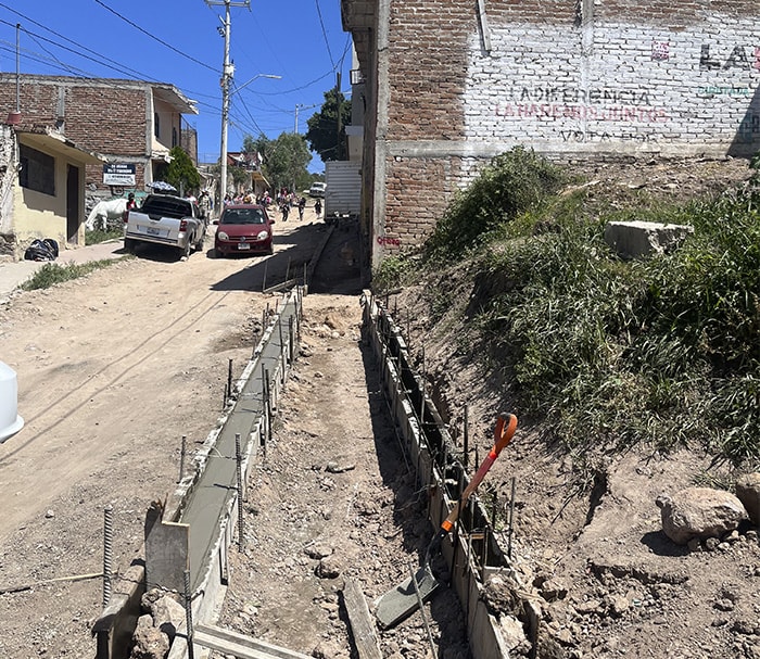 Banquetas en León Gto