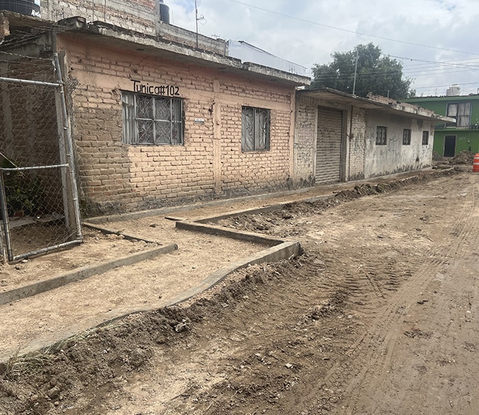 Banquetas en León Gto