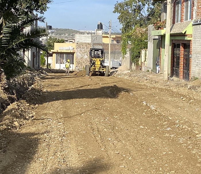 Pavimentación calle Peñas Altas