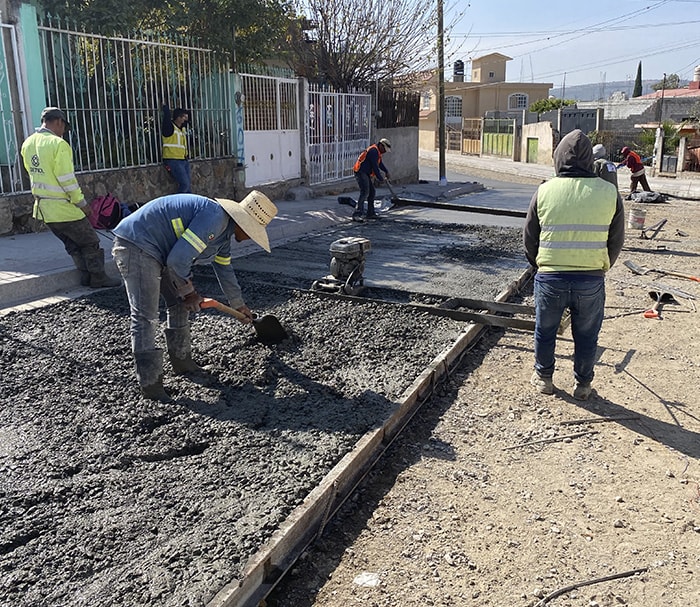 Pavimentación calle Peñas Altas