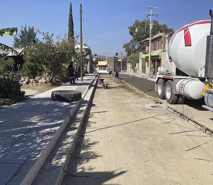 Pavimentación calle Peñas Altas