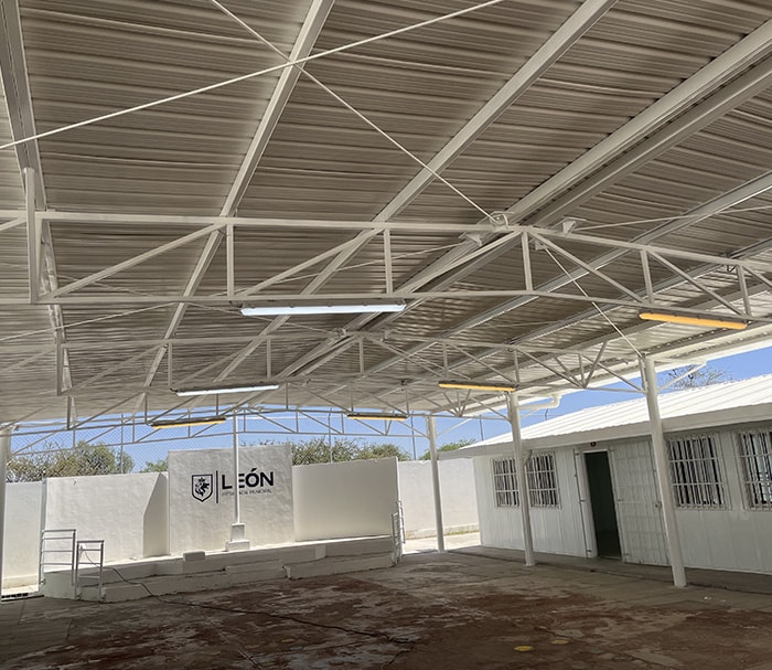 construcción de estructura metalica