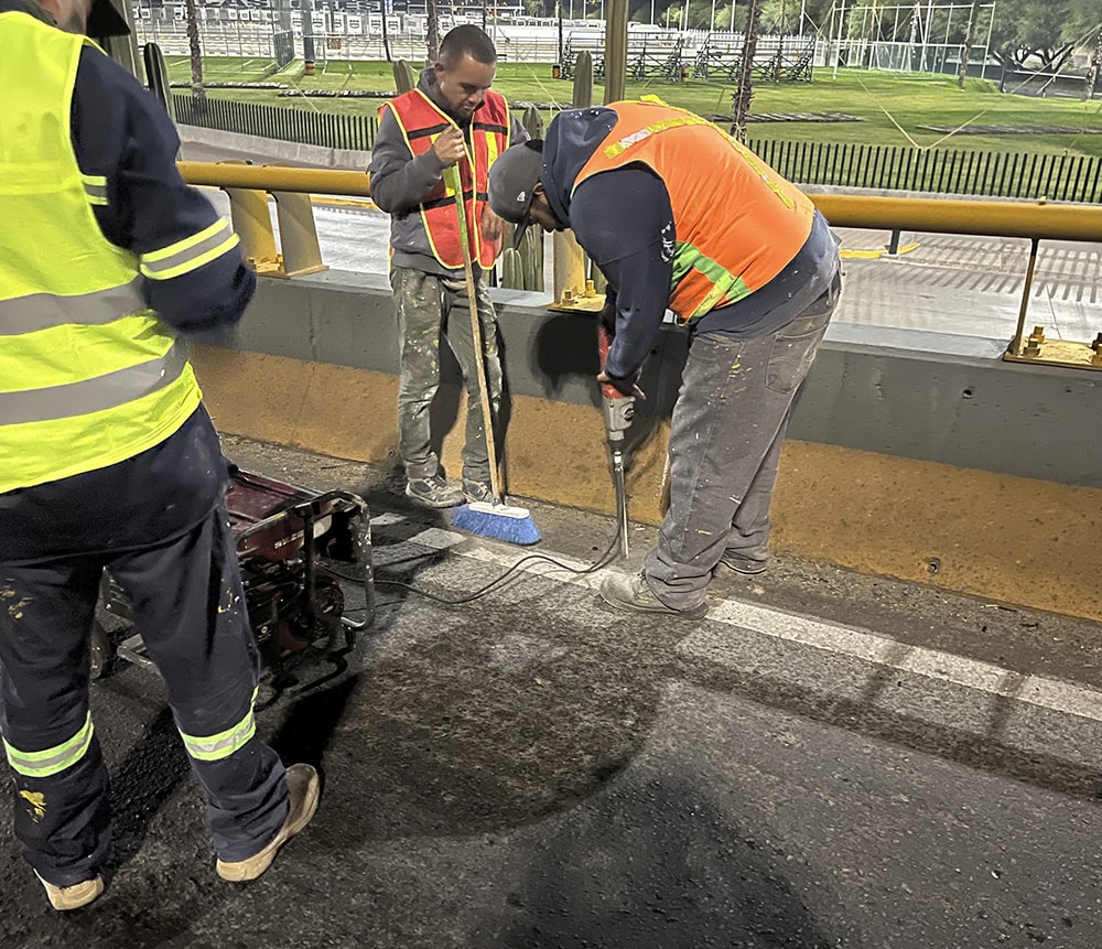 Mantenimiento Puente Morelos