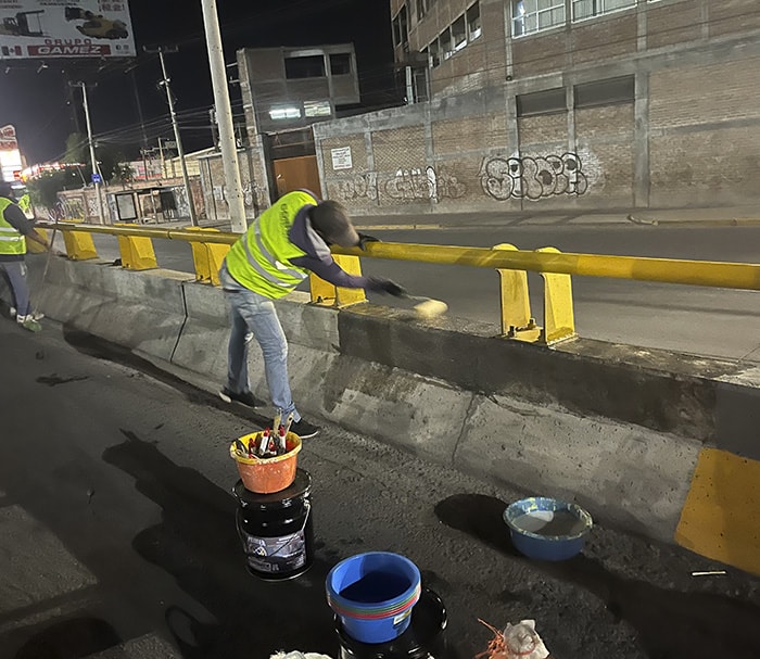 Mantenimiento Puente Morelos
