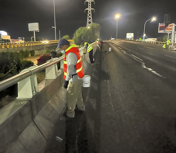 Mantenimiento Puente Morelos