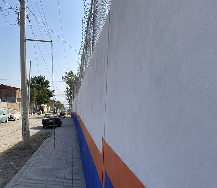 Muro Jardin de Niños John Dewey