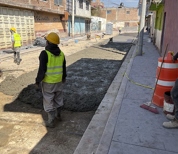 Pavimentacion Calle Cubilete